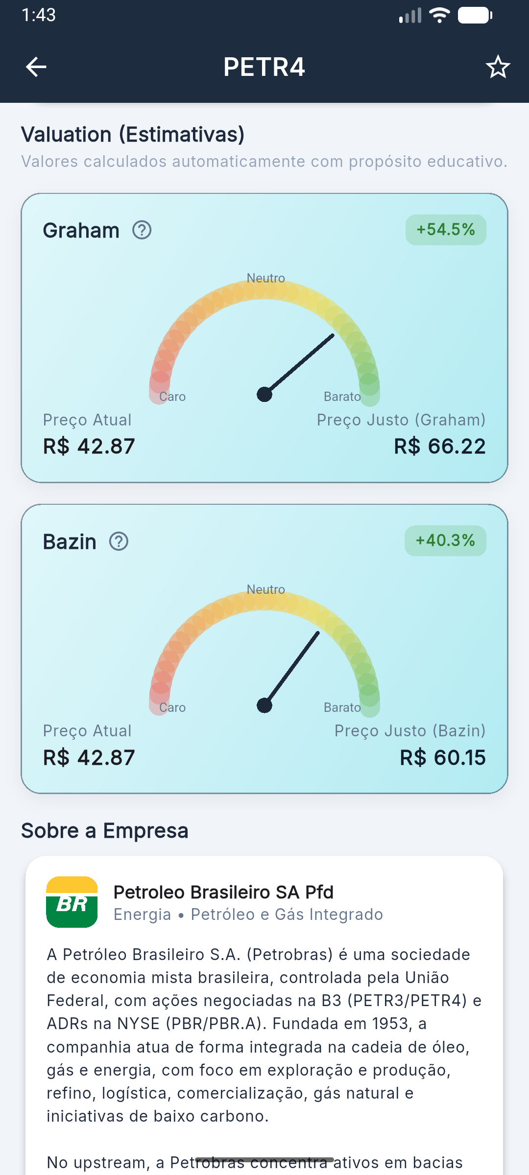 Histórico de Proventos
